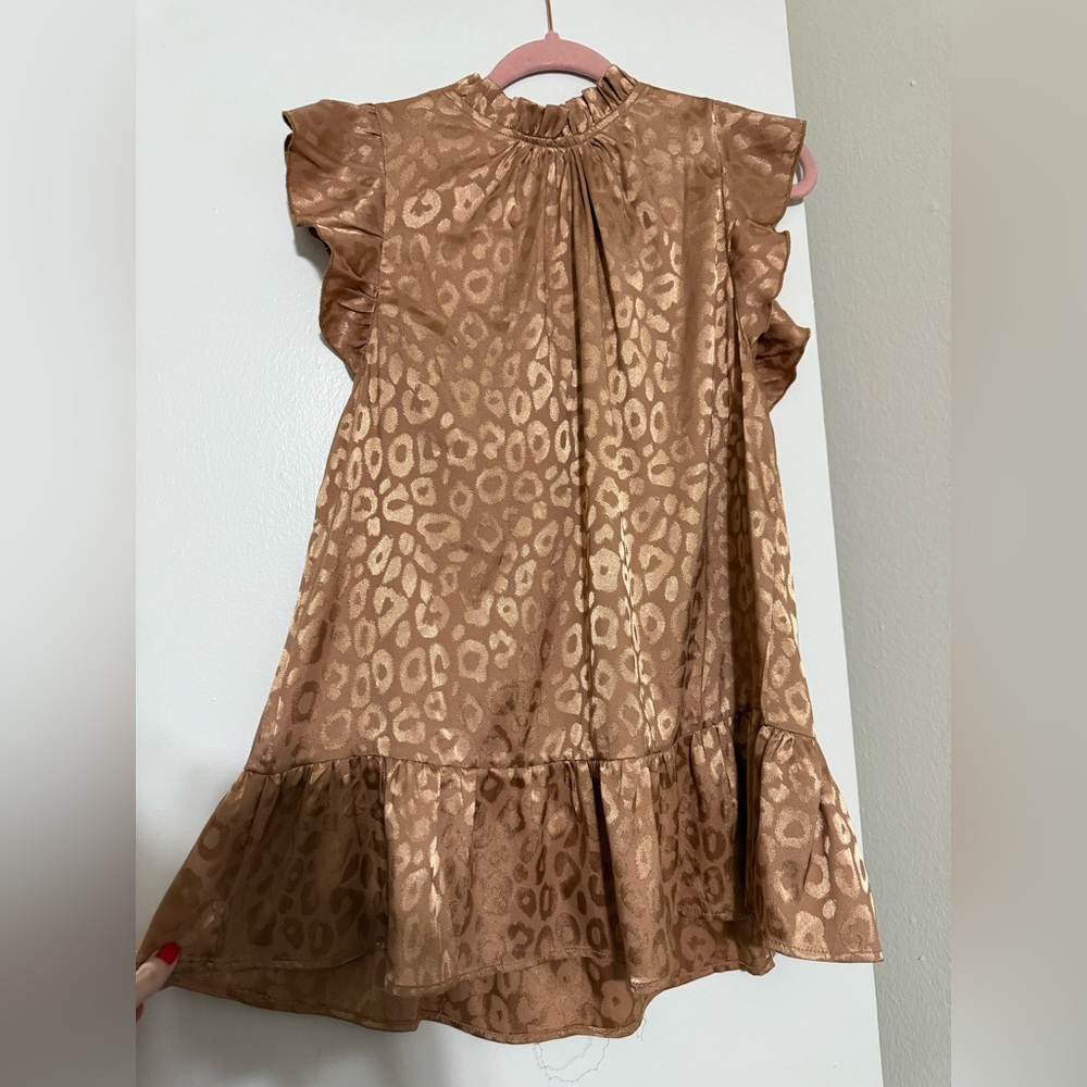Boutique Jodifl Leopard Print Sleeveless Top